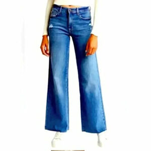 Kensie The Wide Leg Vintage Luxe High Rise Size 10/30 Jeans Women Casual